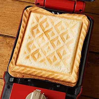 美品 ブルーノ ホットサンドメーカー シングル BOE043 レッド 2019年製 ワッフルプレート付き BRUNO 札幌市 中央区 Amazon | BRUNO ブルーノ ホットサンドメーカー シングル サイズ 本体