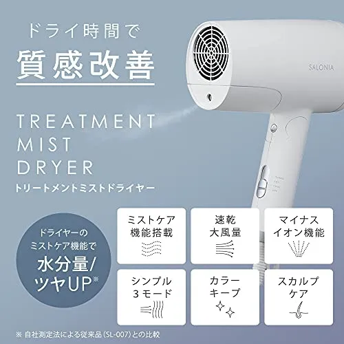 SALONIA(サロニア) トリートメントミストドライヤーの悪い口コミ・評判