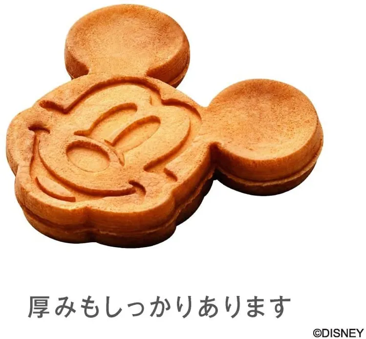 DOSHISHA(ドウシシャ) ワッフルメーカー ミッキーマウス シルバー WAFU