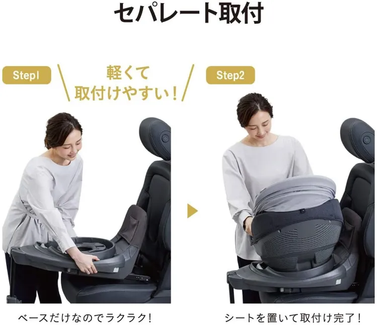 Combi(コンビ) ホワイトレーベル THE S ISOFIX エッグショック ZA-670