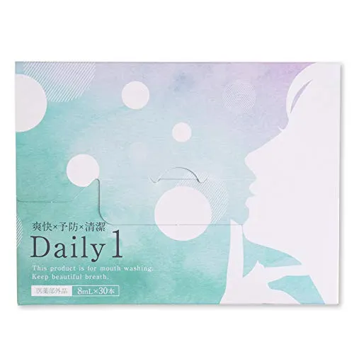 フロムココロ　マウスウォッシュ Amazon.co.jp: Daily1（デイリーワン）1箱 (30包) + 和漢爽快 1