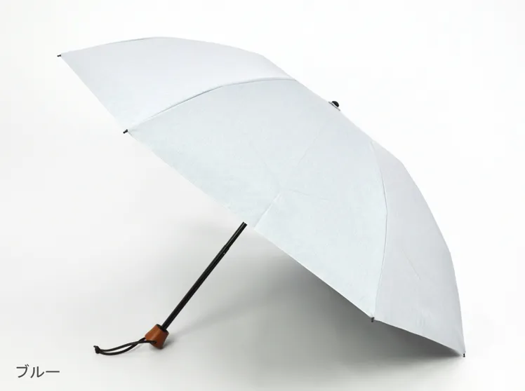 もも　新品　サンバリア100 日傘　3段折　モク　moku グレー 3段折 / moku | 完全遮光日傘｜サンバリア100