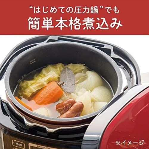 KOIZUMI マイコン電気圧力なべ KSC-3501 Amazon | コイズミ マイコン電気圧力鍋 1.6L 5種類自動メニュー