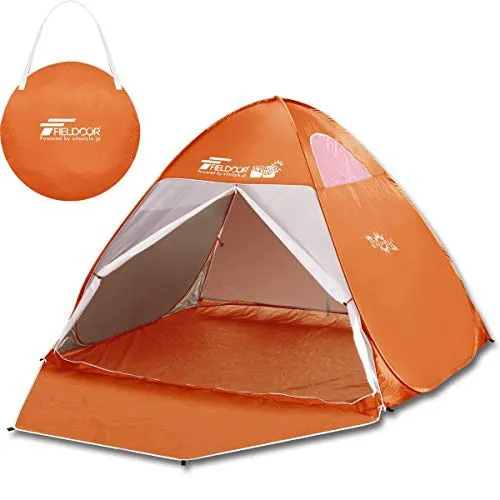 FIELDOOR フルクローズサンシェードテント Amazon | FIELDOOR フルクローズサンシェードテント 両面開閉式