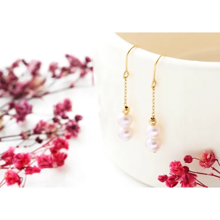 Lubemill(ルベミール) あこや真珠 ぶら下がりパールピアスの悪い口コミ