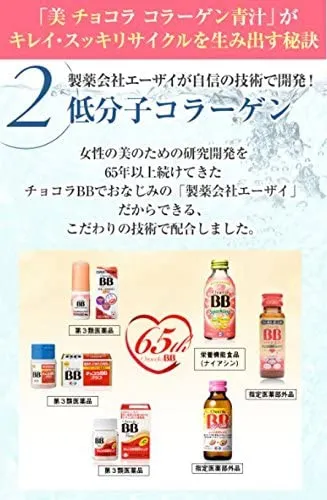 Eisai(エーザイ) 美 チョコラ コラーゲン青汁の悪い口コミ・評判は