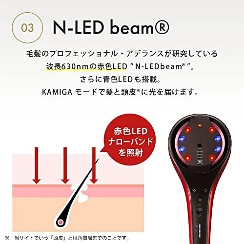 Hair Repro(ヘアリプロ) N-LED Sonic KAMIGA AD-HR03の悪い