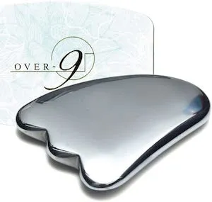 OVER-9(オーバー ナイン) テラヘルツ鉱石 かっさ 羽型 50mmの