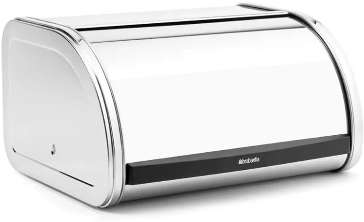 低価格 brabantia(ブラバンシア) クローム ミディアム ブレッドビン キッチン収納・ラック