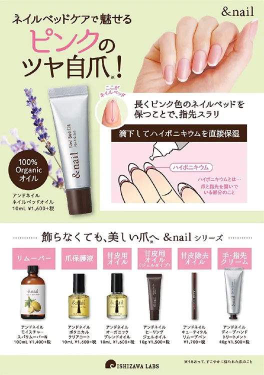 アンドネイル ネイルベッドオイル 10ml ＜爪先オイル＞ わかり易