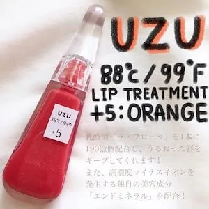 リップケアしてくれながらグロスとし』by am : UZU(ウズ) 38℃/99
