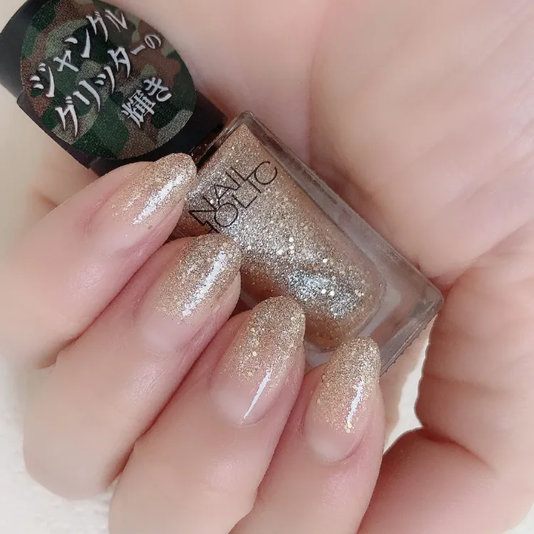 Nail Holic ネイルホリック ネイルホリックの口コミ キラキラピンクゴールドネイル By あやか モノシル Nail Holic ネイルホリック ネイルホリックの口コミ キラキラピンクゴールドネイル By あやか モノシル