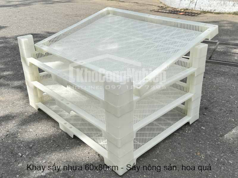 Khay sấy nhựa 60x80cm(Khay sấy nhựa 60x80cm)
